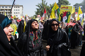 راهپیمایی روز جهانی قدس - تهران 